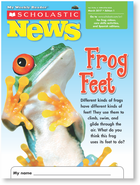 Sample Issue Cover: Frog Feet