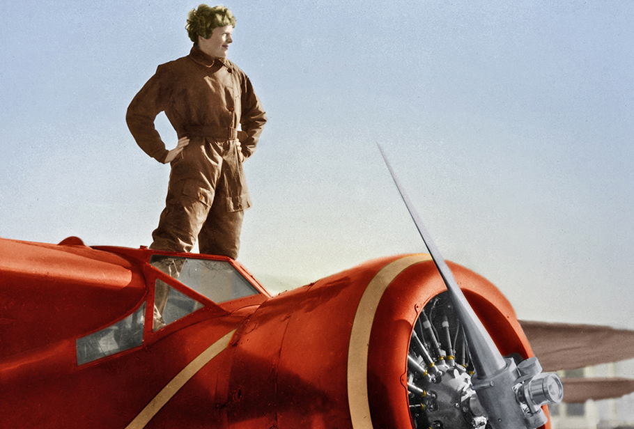 Brave Amelia Earhart